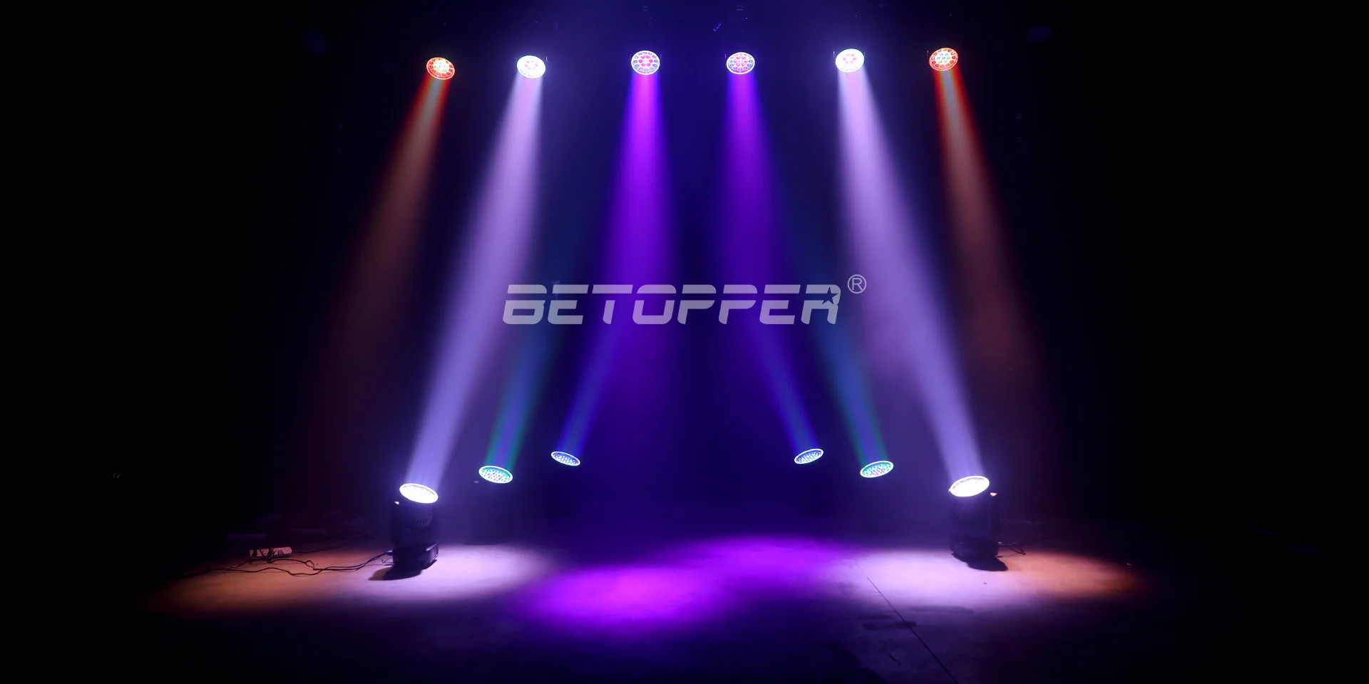 Betopper LM1915R Moving Head RGBW Stage Light Review