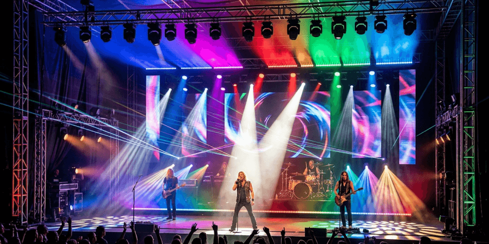 RGBW Stage Lighting Problems: How to Fix Skin Tones, White Balance & Camera Flicker On Site