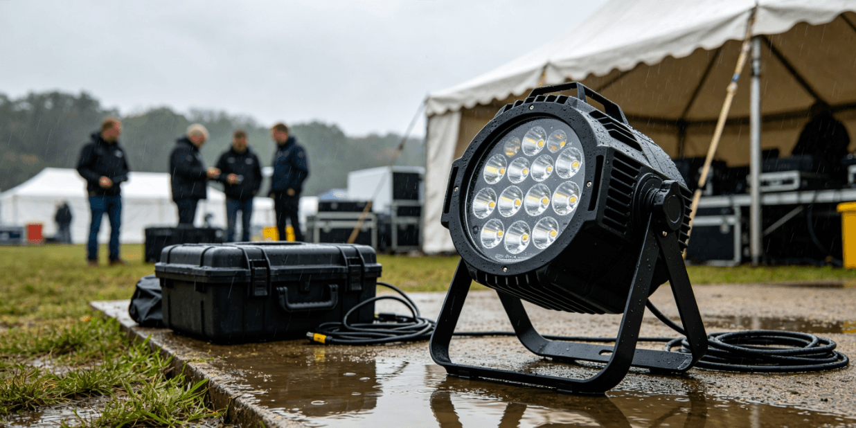 IP65 PAR Lights: How to Choose a Durable Indoor & Outdoor LED PAR Light
