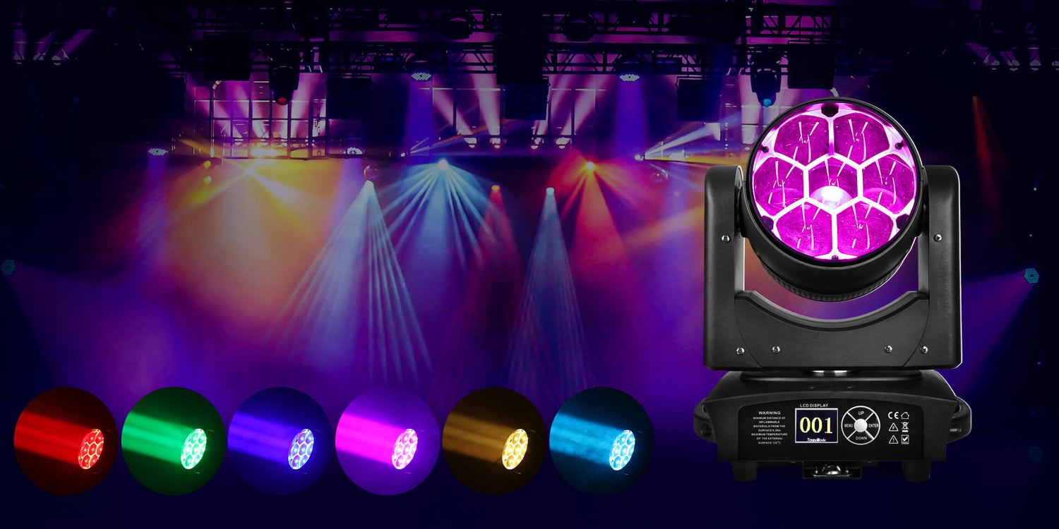 Betopper LM0740: A Versatile Moving Head Light for Multi-Scene Applications