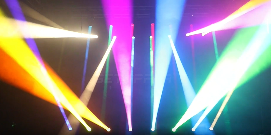 wireless dmx moving head light