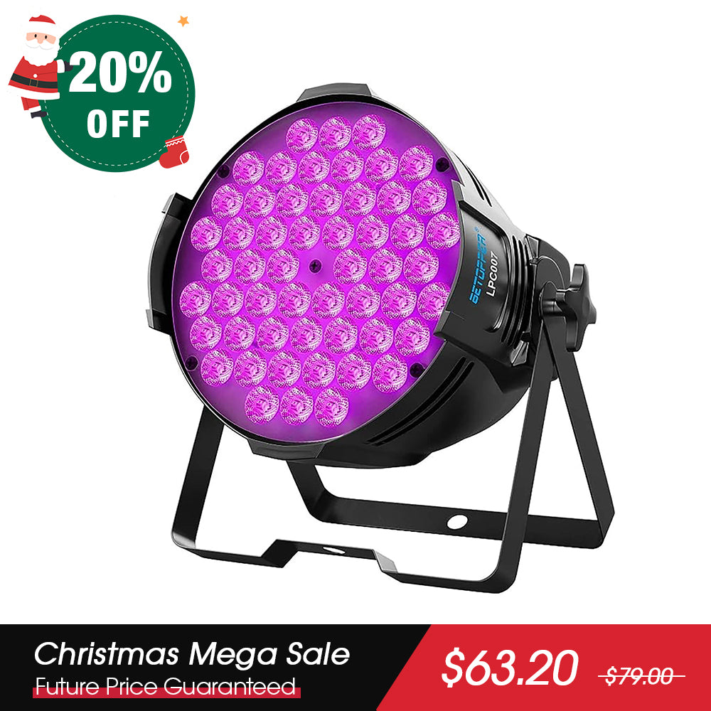 Betopper LPC007 54x3w RGB LED PAR Light