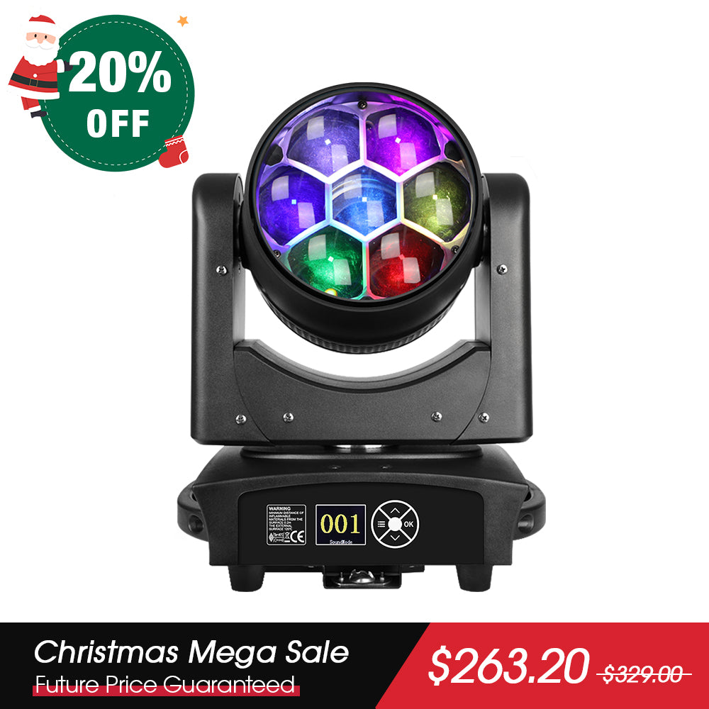 Betopper LM0740 7x40W Luz de la cabeza de movimiento de lavado