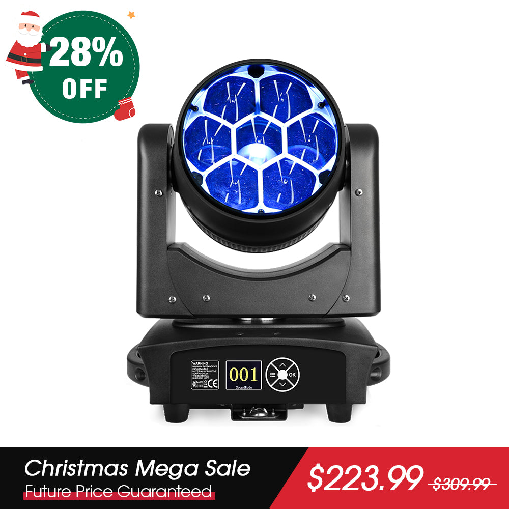 Betopper LM0740 7x40W Luz de la cabeza de movimiento de lavado