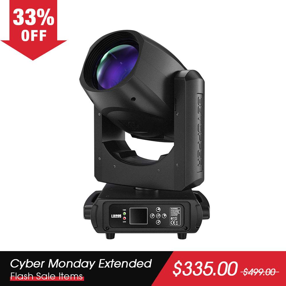 <tc>Betopper</tc> Projecteur à tête mobile professionnel LB295 295 W