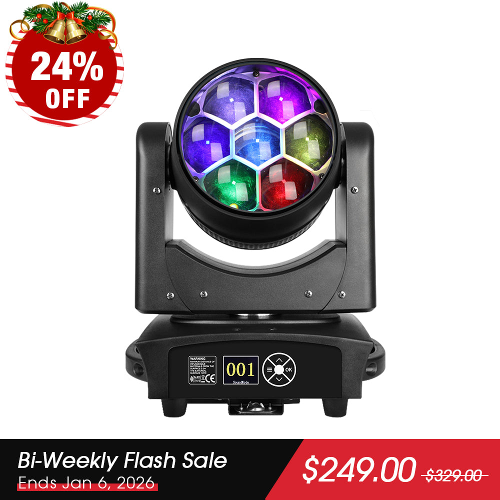 Betopper LM0740 7x40w Wash Moving Head Stage Light