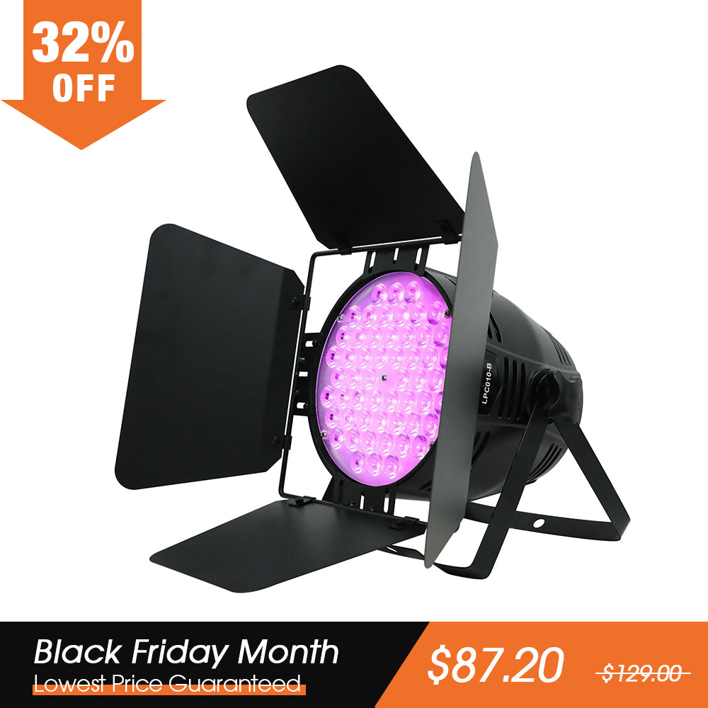 <tc>Betopper</tc> LPC010-B 54x4w 5562lm PARライト(バーンドア付き)