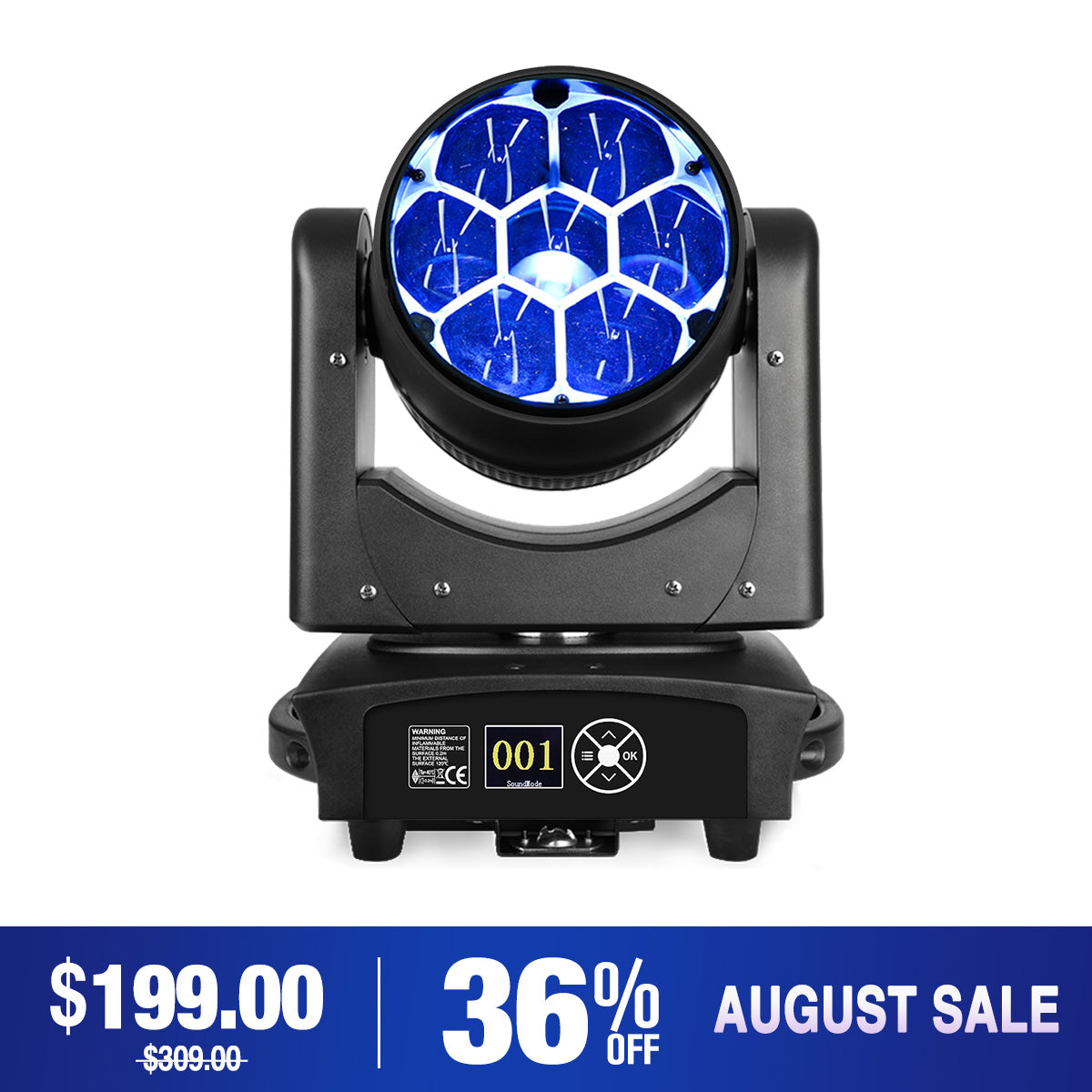 Betopper LM0740 7x40w Wash Moving Head Bühnenlicht