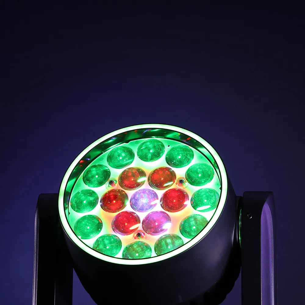 <tc>Betopper</tc> LM1915R 19x15w Wash Moving Head mit Halo-Ring