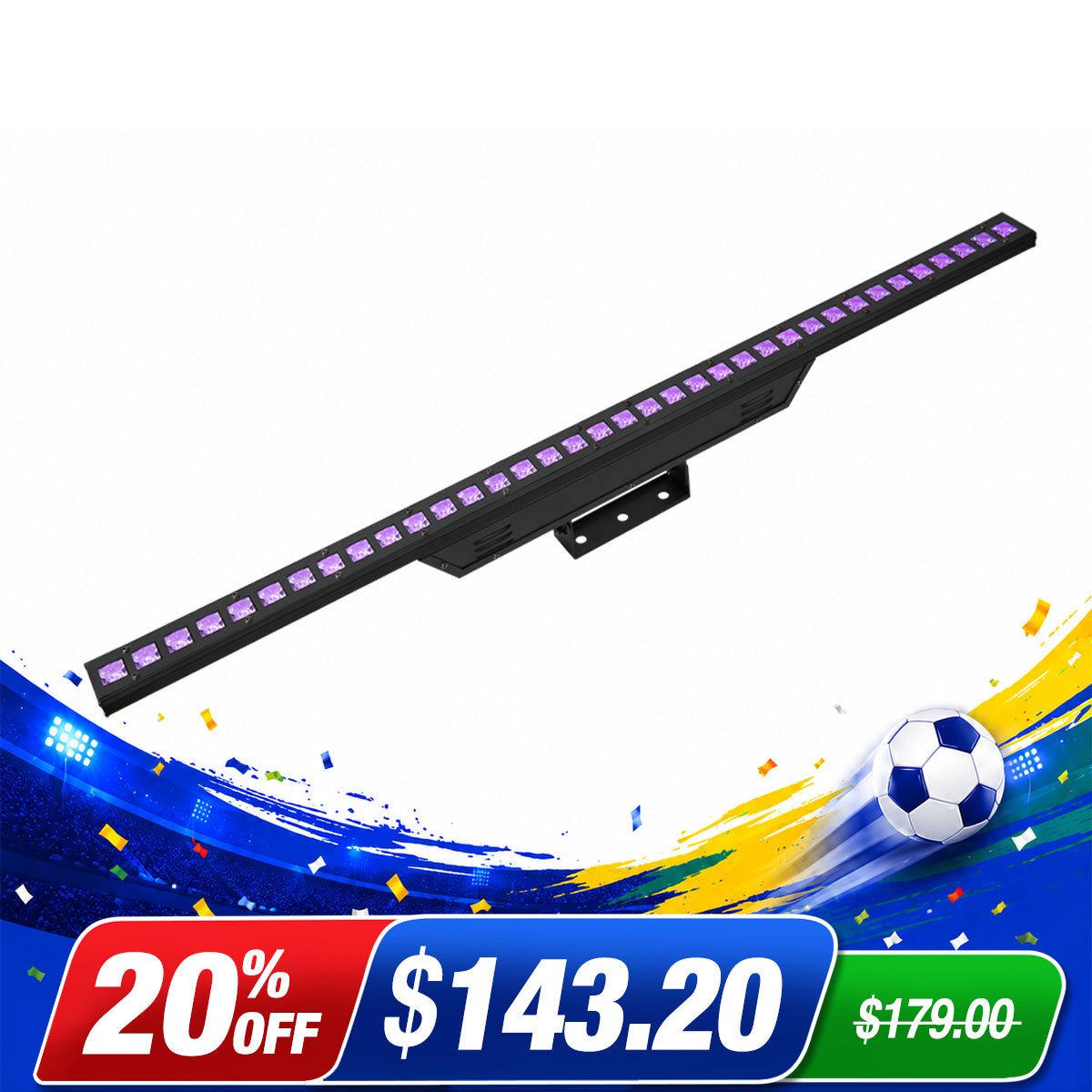 Betopper 36x3W RGB 3-IN-1 Stage Wash Light