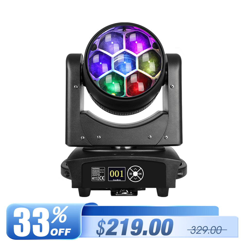 Betopper LM0740 7x40w Wash Moving Head Stage Light