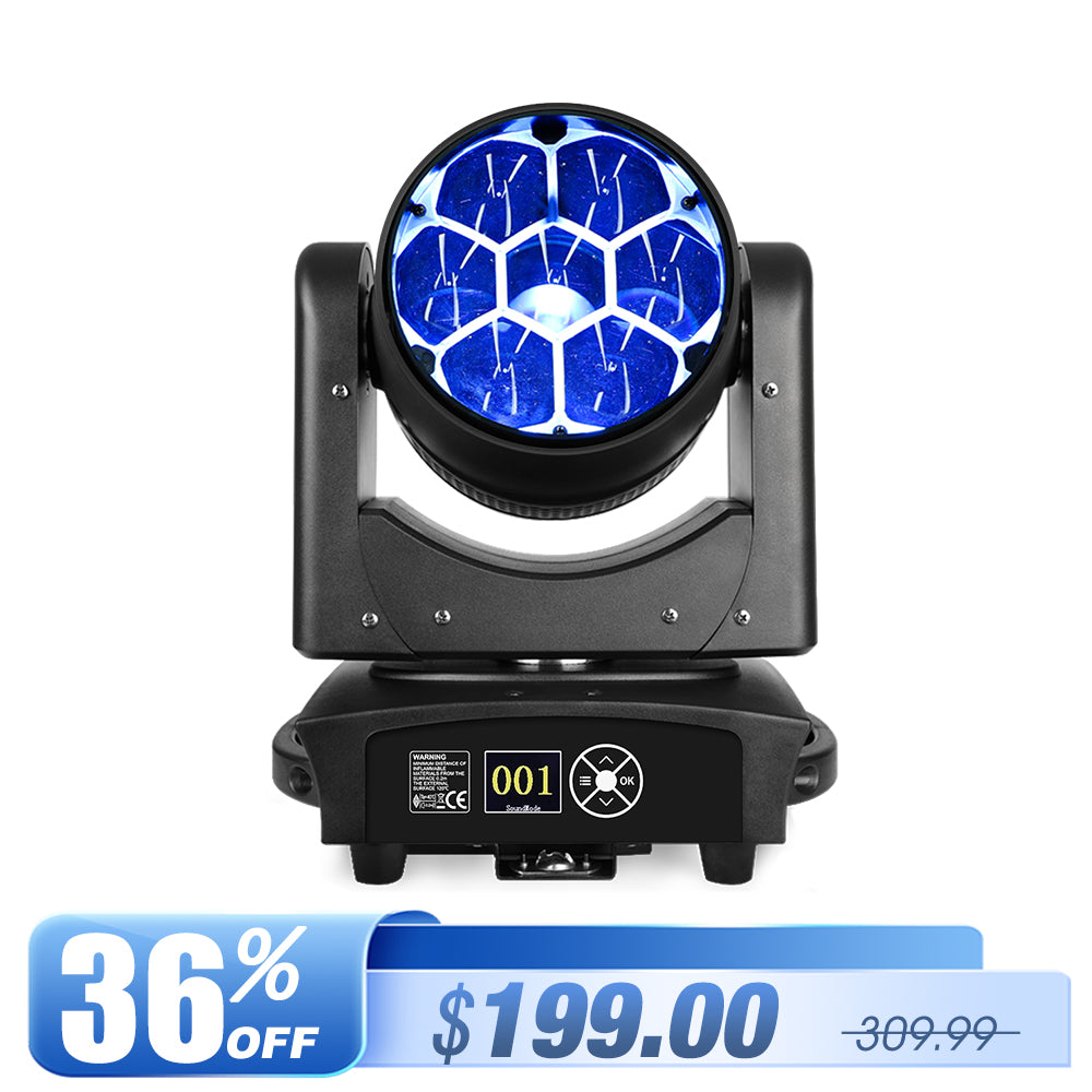 Betopper LM0740 7x40w Wash Moving Head Stage Light