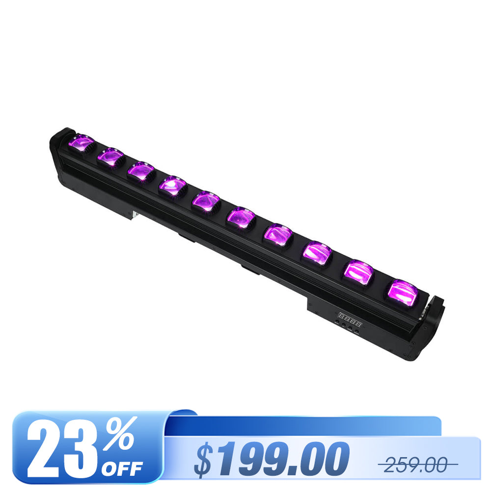 Betopper L1015 10x15w RGBW Moving Beam LED Light Bar
