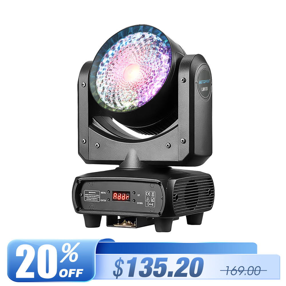 Betopper LM120 Demon's Eye 120w Moving Head DJ Light