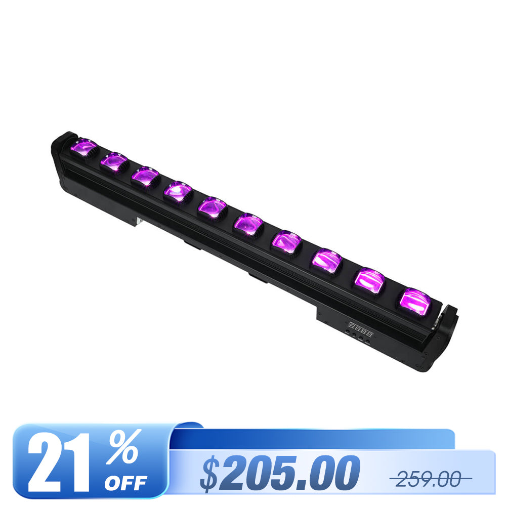 Betopper L1015 10x15w RGBW Moving Beam LED Light Bar