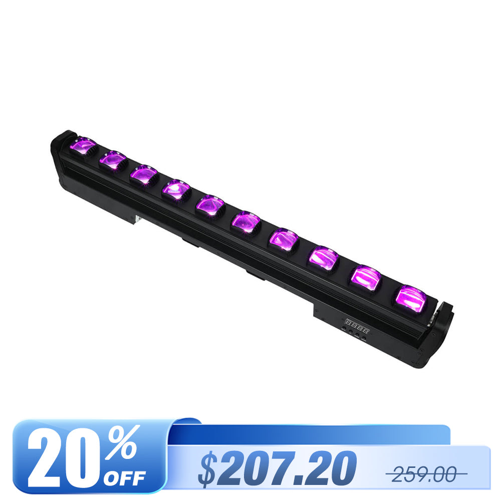 <tc>Betopper</tc> L1015 10x15w RGBW Moving Beam LED-Lichtleiste