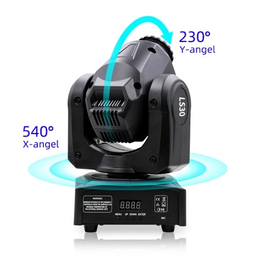 <tc>Betopper</tc> LS30 30w LED Mini testa mobile luce da palco