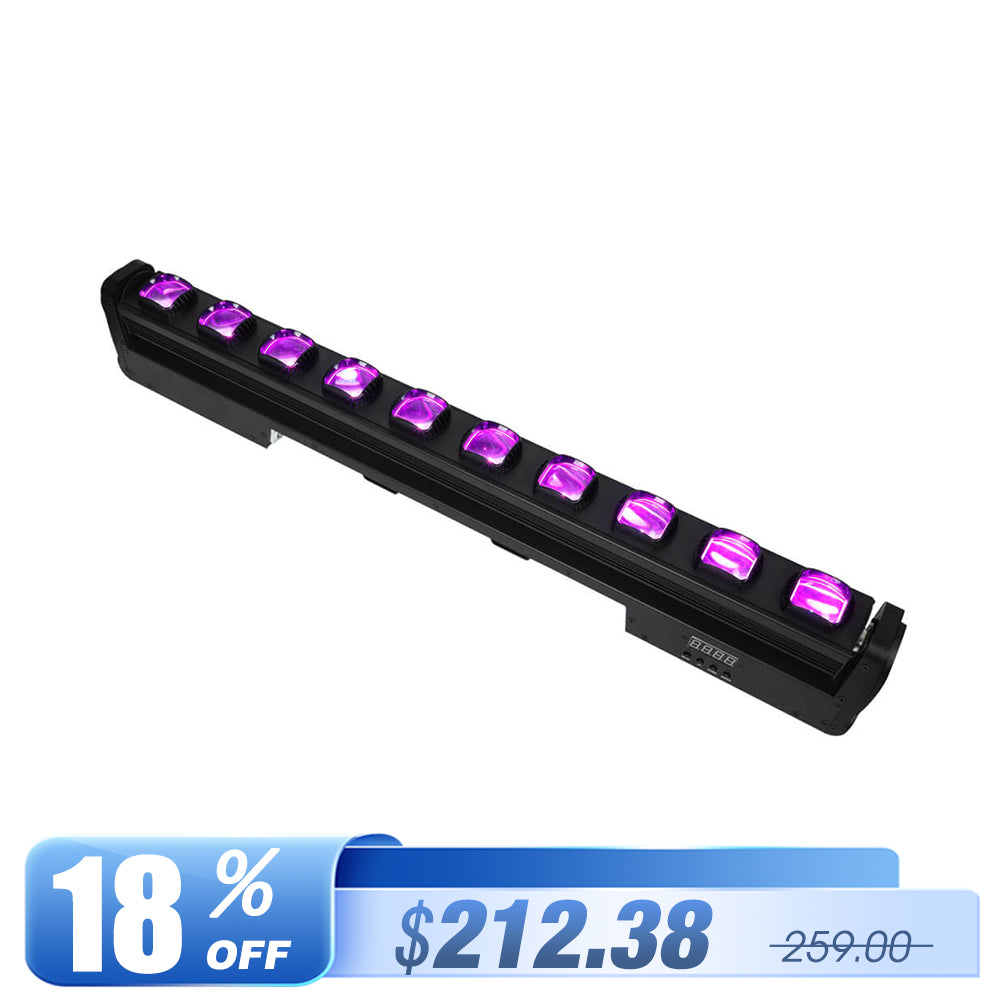 Betopper L1015 10x15w RGBW Moving Beam LED Light Bar