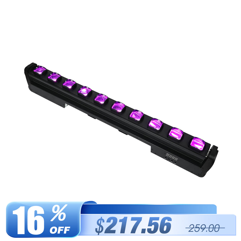 Betopper L1015 10x15W RGBW Barra de luz LED de viga en movimiento