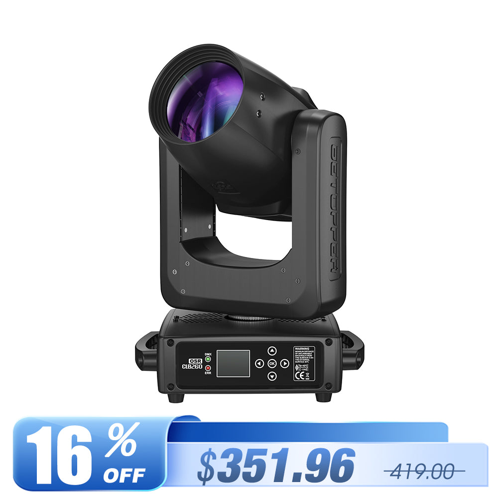 Betopper CLB260-O 9R 260W Pro Moving Head Beam Light