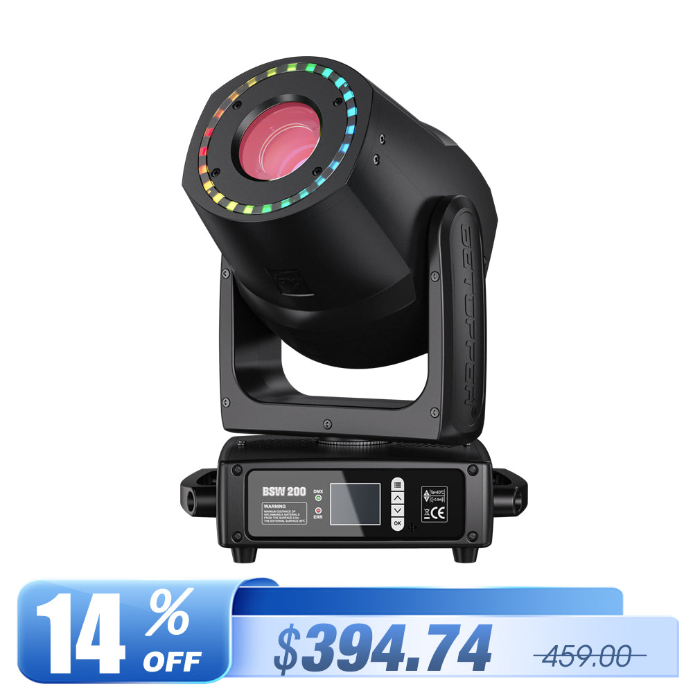 Betopper BSW200 200w Spot Beam Wash Hybrid Moving Head Light