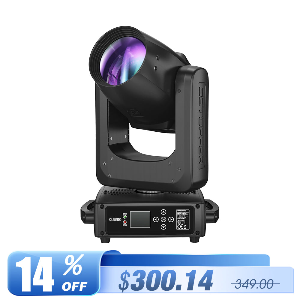 <tc>Betopper</tc> CLB260-O 9R 260w Pro Moving Head Beam Light