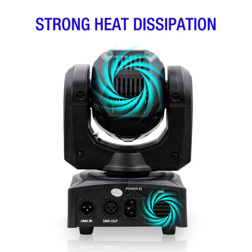 <tc>Betopper</tc> LS30 30-W-LED-Mini-Moving-Head-Bühnenlicht