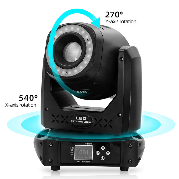 Betopper LS105 100W Cabeza móvil gobo Spotlight