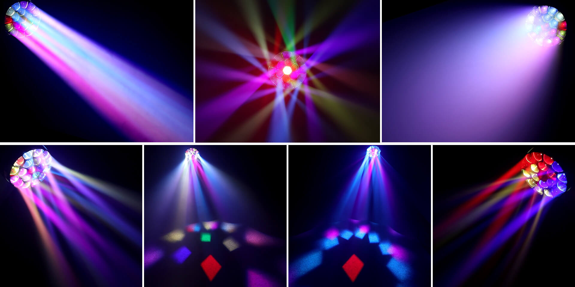 Betopper 19x25W RGBW 4-IN-1 Wash Zoom Pixel Mapping Moving Head Light LM1925