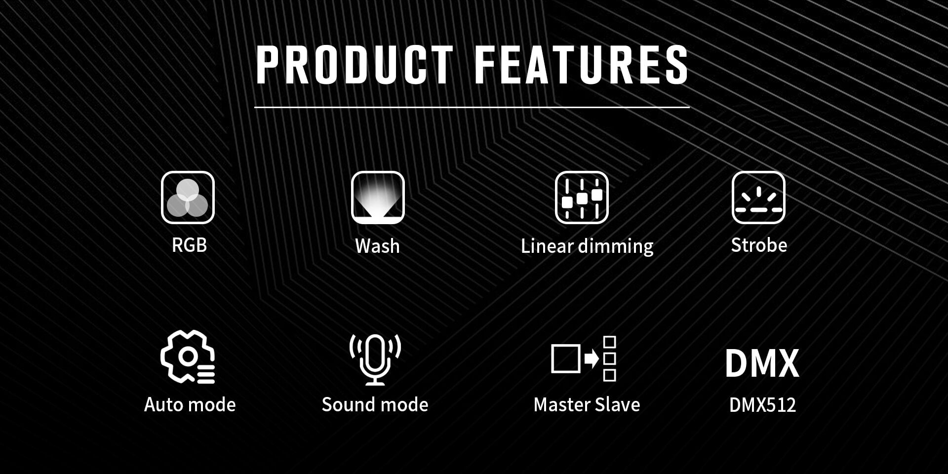 Betopper 36x3W RGB 3-IN-1 Stage Wash Light