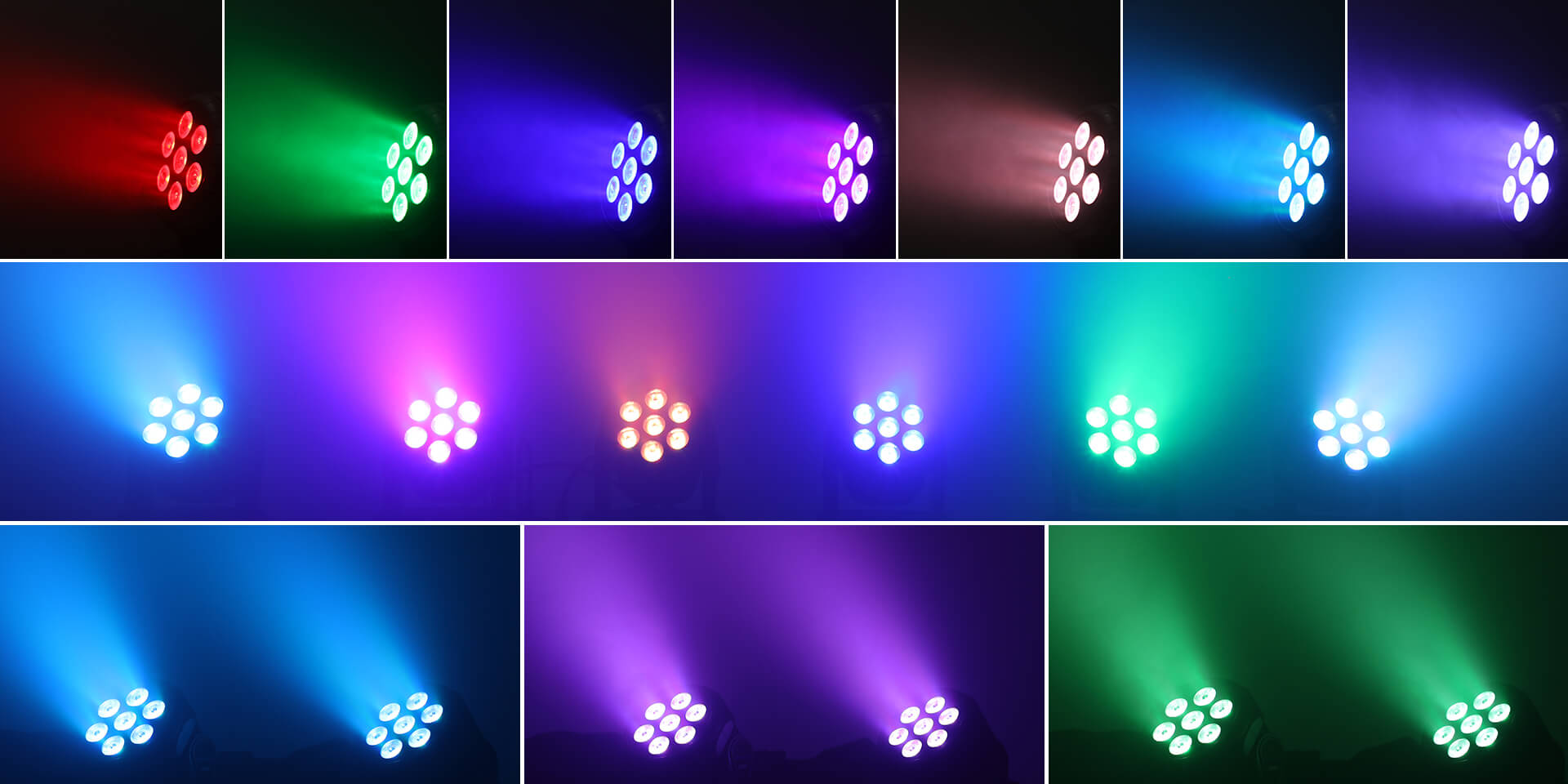 Betopper 7x8W RGBW Mini Moving Head Light LM70S