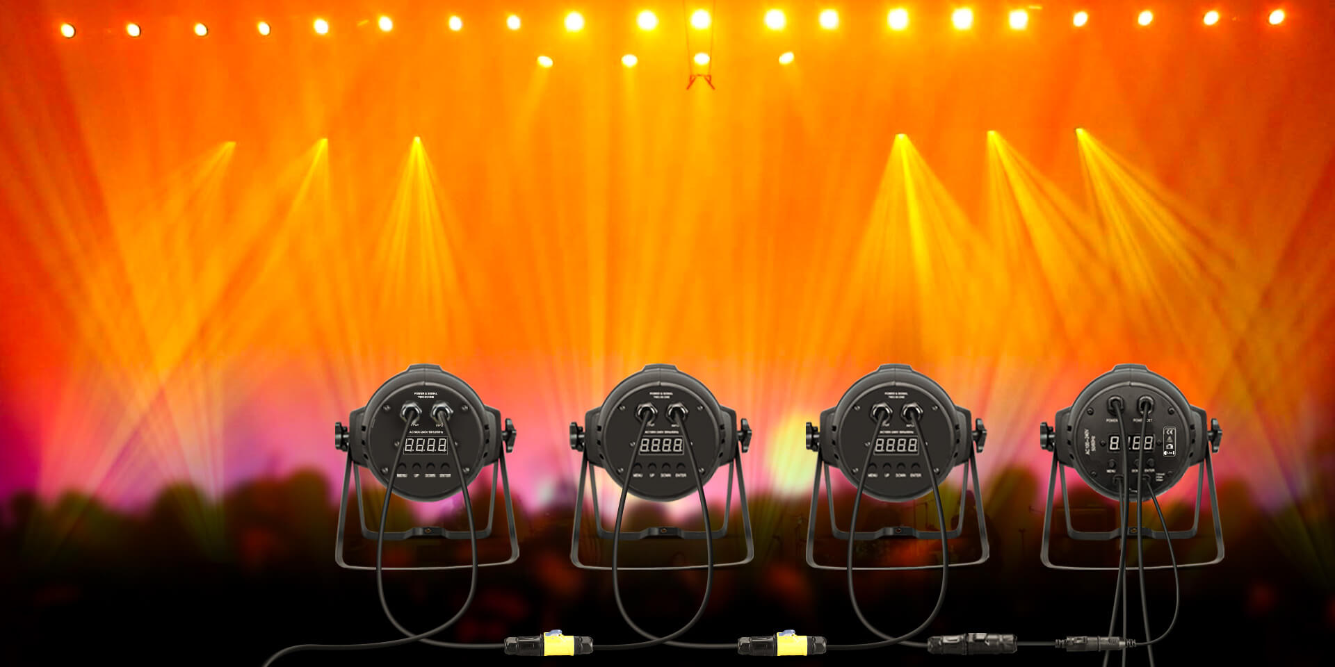 Betopper LED COB Zoom Par Light 100W WarmCold White Lighting LC001-H