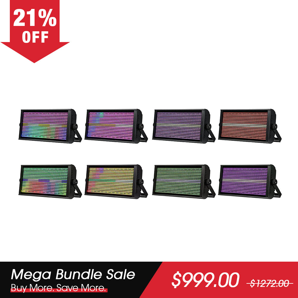 Betopper LF4808 260W Matriz Strobe Effect Lights (8pcs)