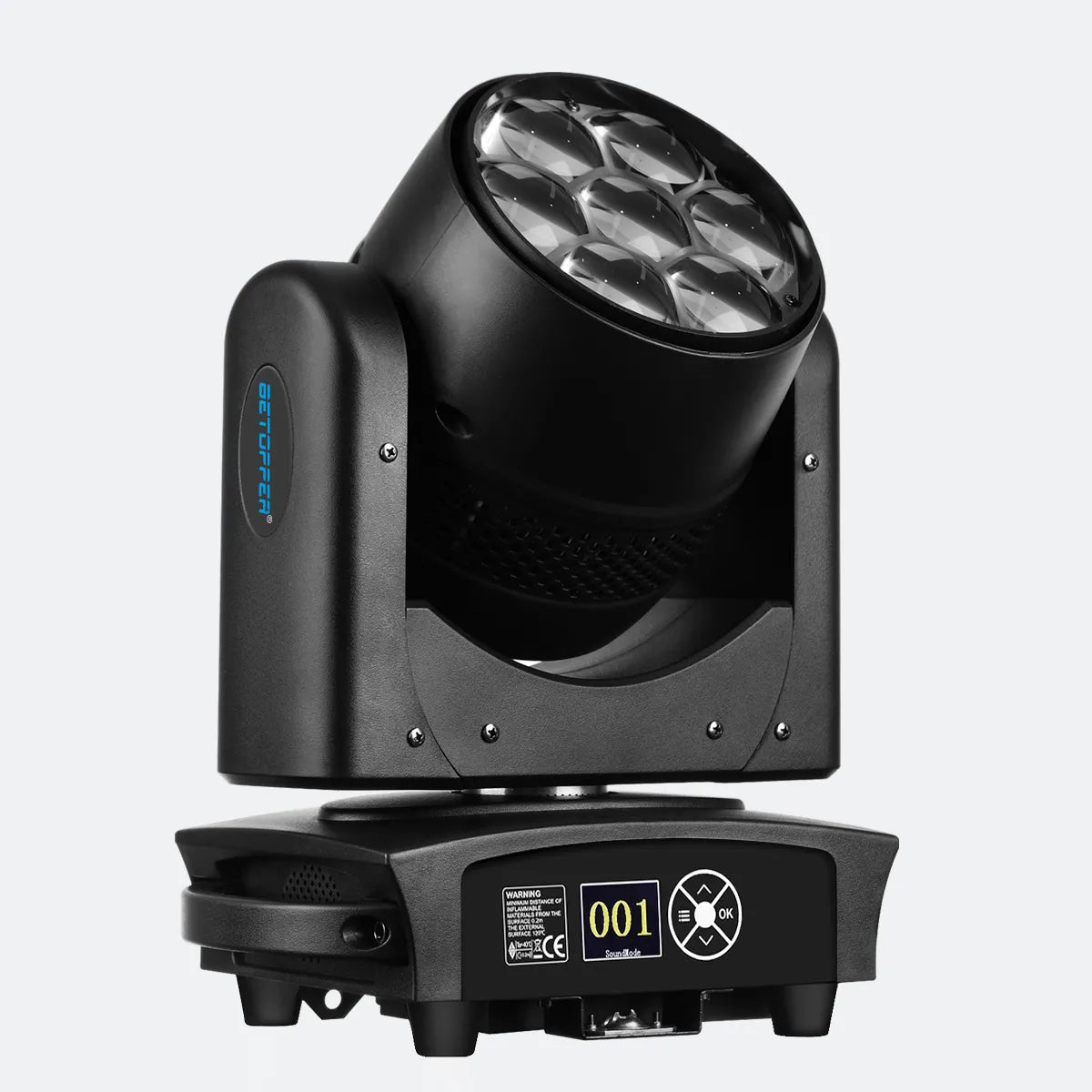 Betopper LM0740 7x40w Wash Moving Head Stage Light