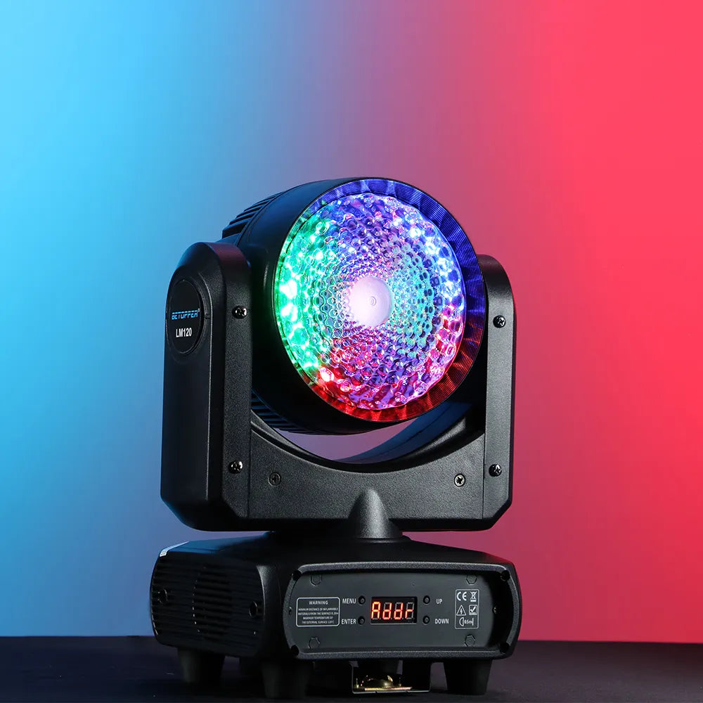 <tc>Betopper</tc> Projecteur DJ à tête mobile LM120 Demon's Eye 120 W