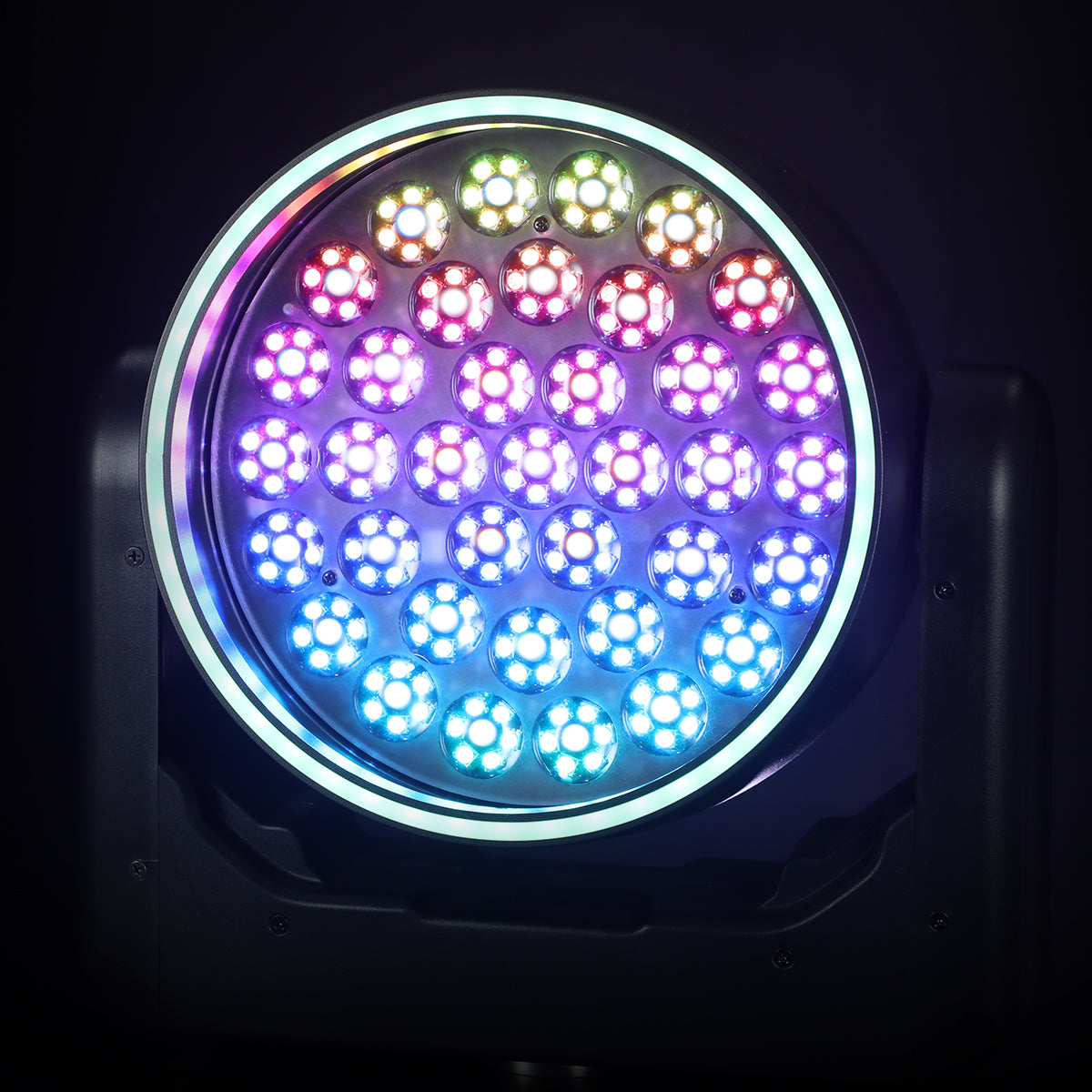 <tc>Betopper</tc> LM1915R 19x15w Wash Moving Head con anello Halo