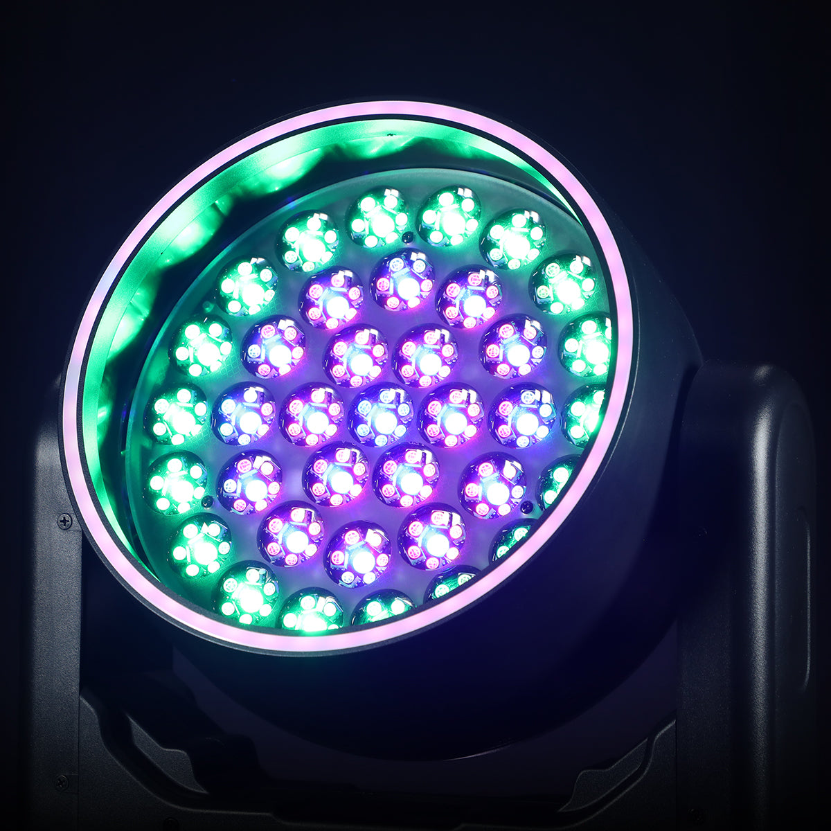 <tc>Betopper</tc> LM1915R 19x15w Wash Moving Head con anello Halo