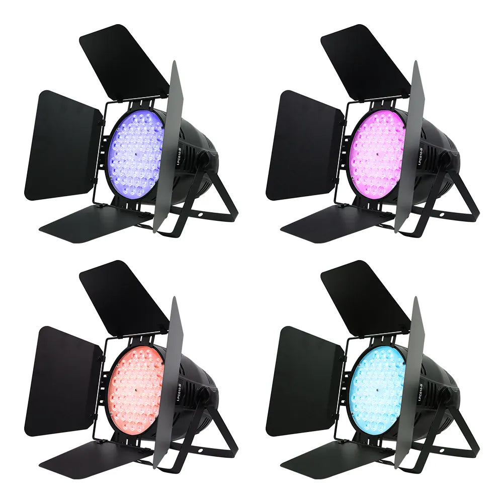Betopper LPC010-B 54x4w 5562lm PAR Light with Barndoor