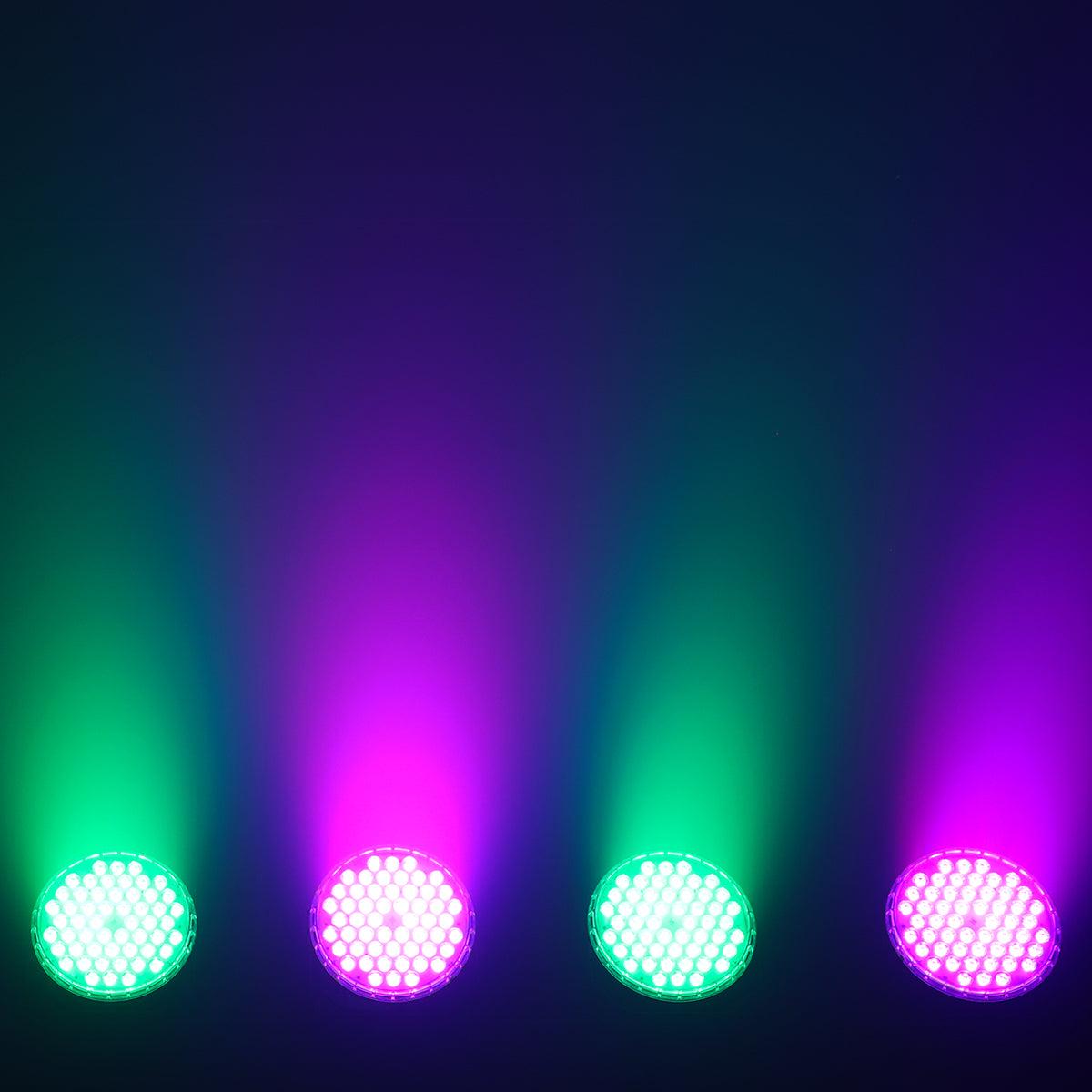 Betopper LPC018 54x1W RGB 3-in-1 Stage LED PAR Light (16pcs)