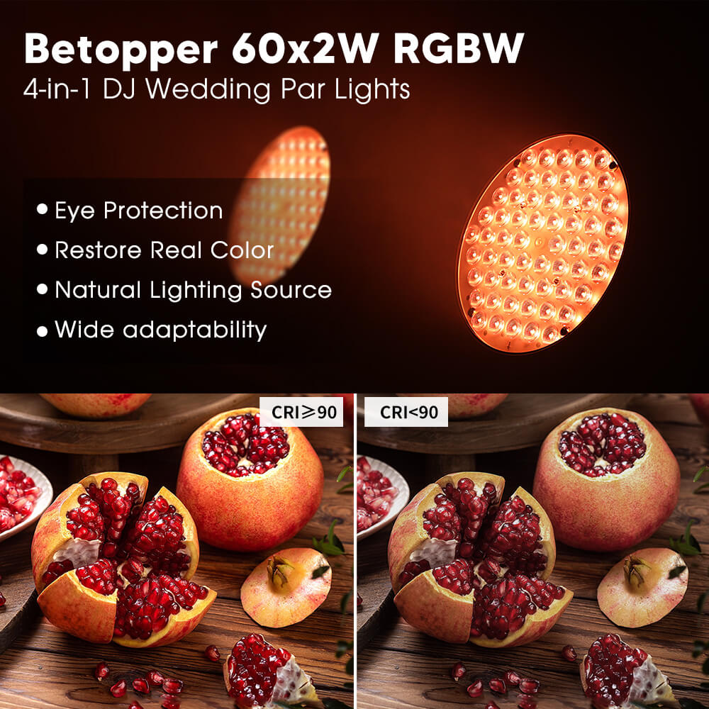Betopper_60x2W_RGBW_4-in-1_DJ_Wedding_Par_Lights