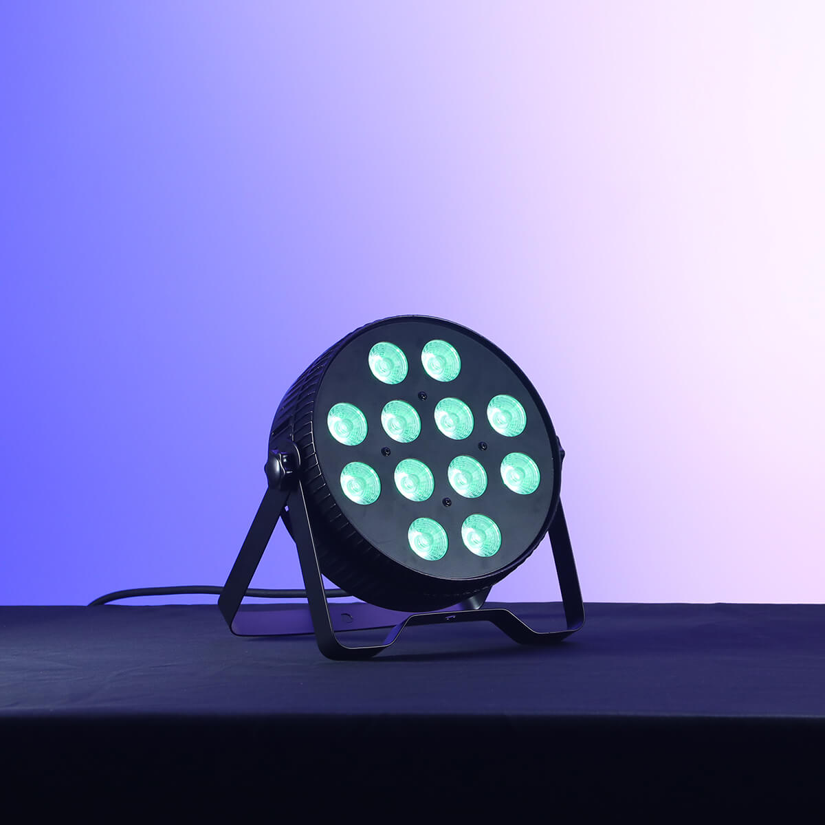 Betopper LPC1218 12x18W Lime Amber UV + RGB 6-in-1 LED PAR Light