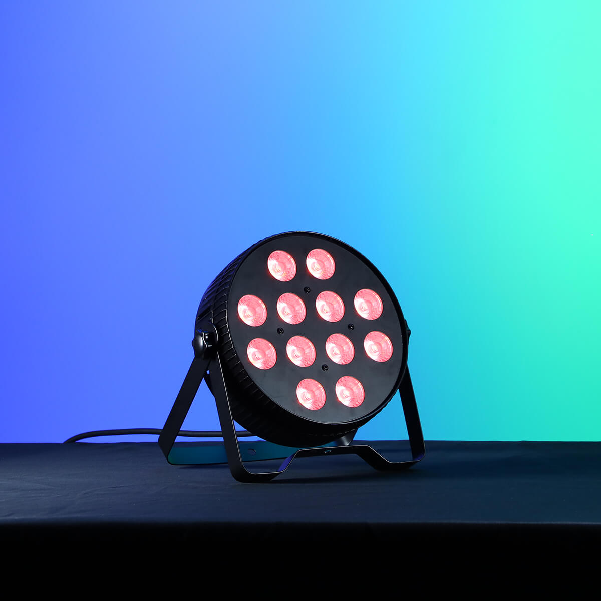 Betopper LPC1218 12x18W Lime Amber UV + RGB 6-in-1 LED PAR Light