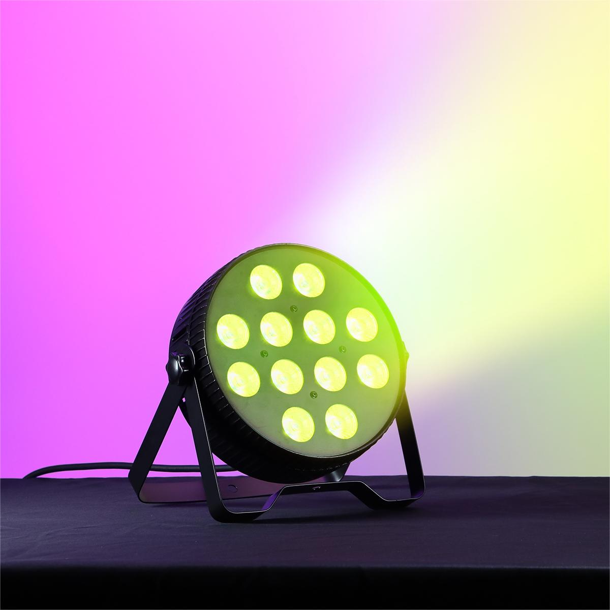 Betopper LPC1218 12x18W Lime Amber UV + RGB 6-in-1 LED PAR Light