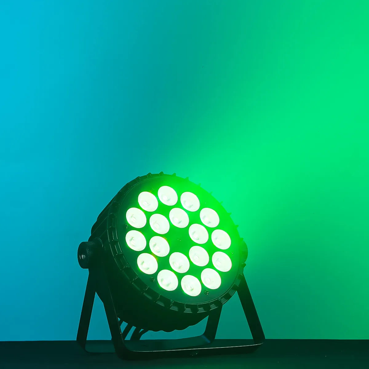 Betopper lpc1818 actualizado 18x18w lima amber UV + RGB LED PAR LIGHT