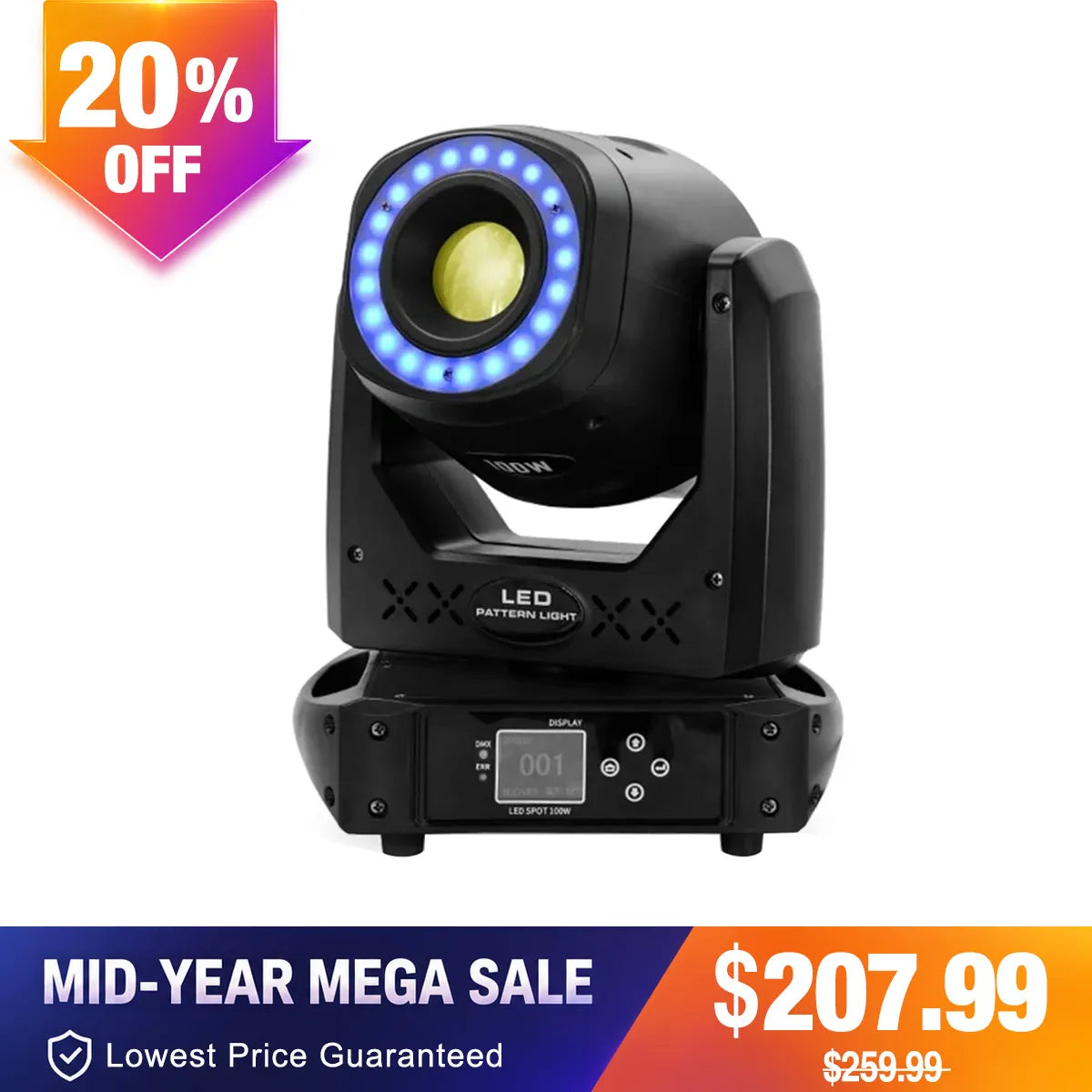 <tc>Betopper</tc> Projecteur gobo à tête mobile LS105 100 W