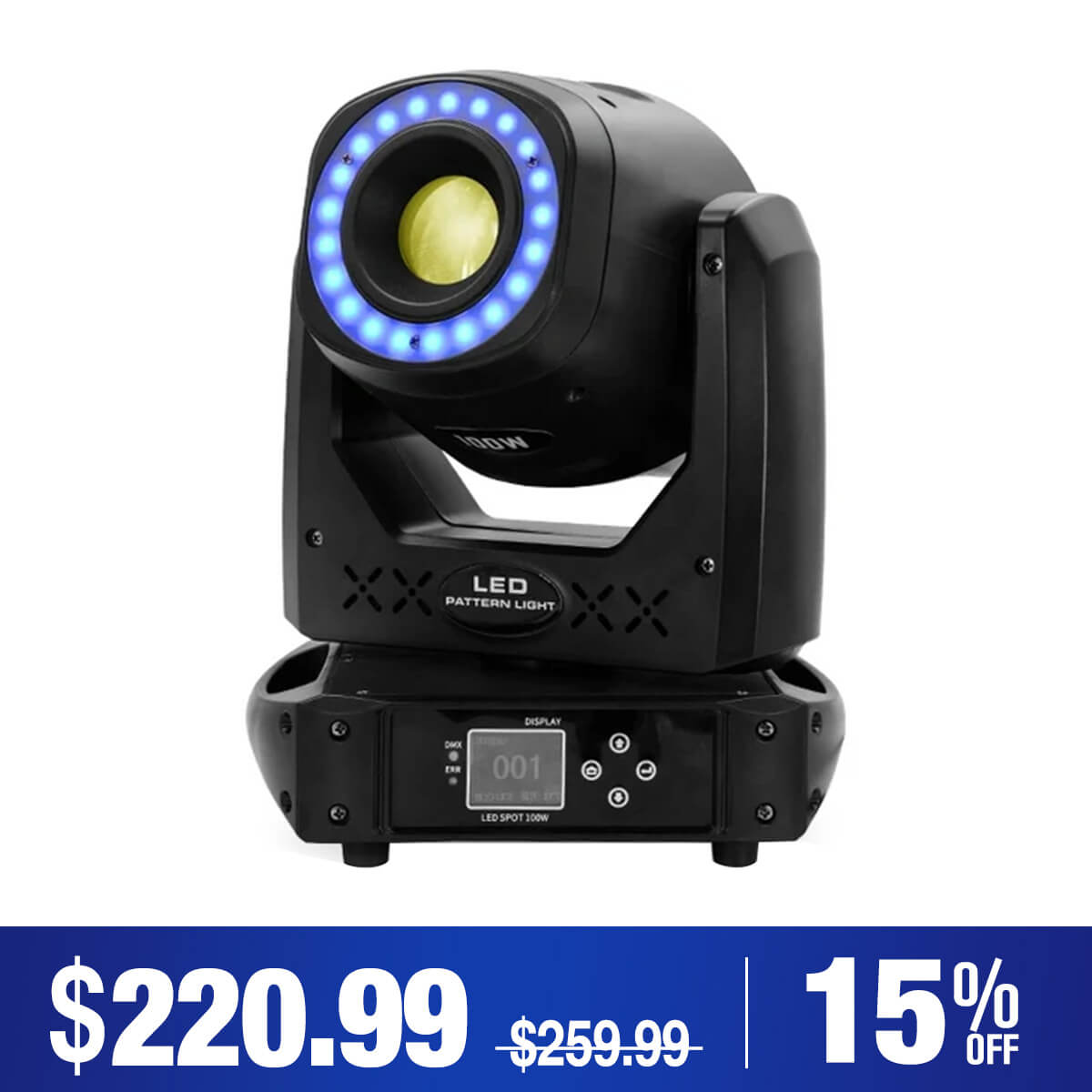 <tc>Betopper</tc> LS105 100W Spotlight Gobo a testa mobile