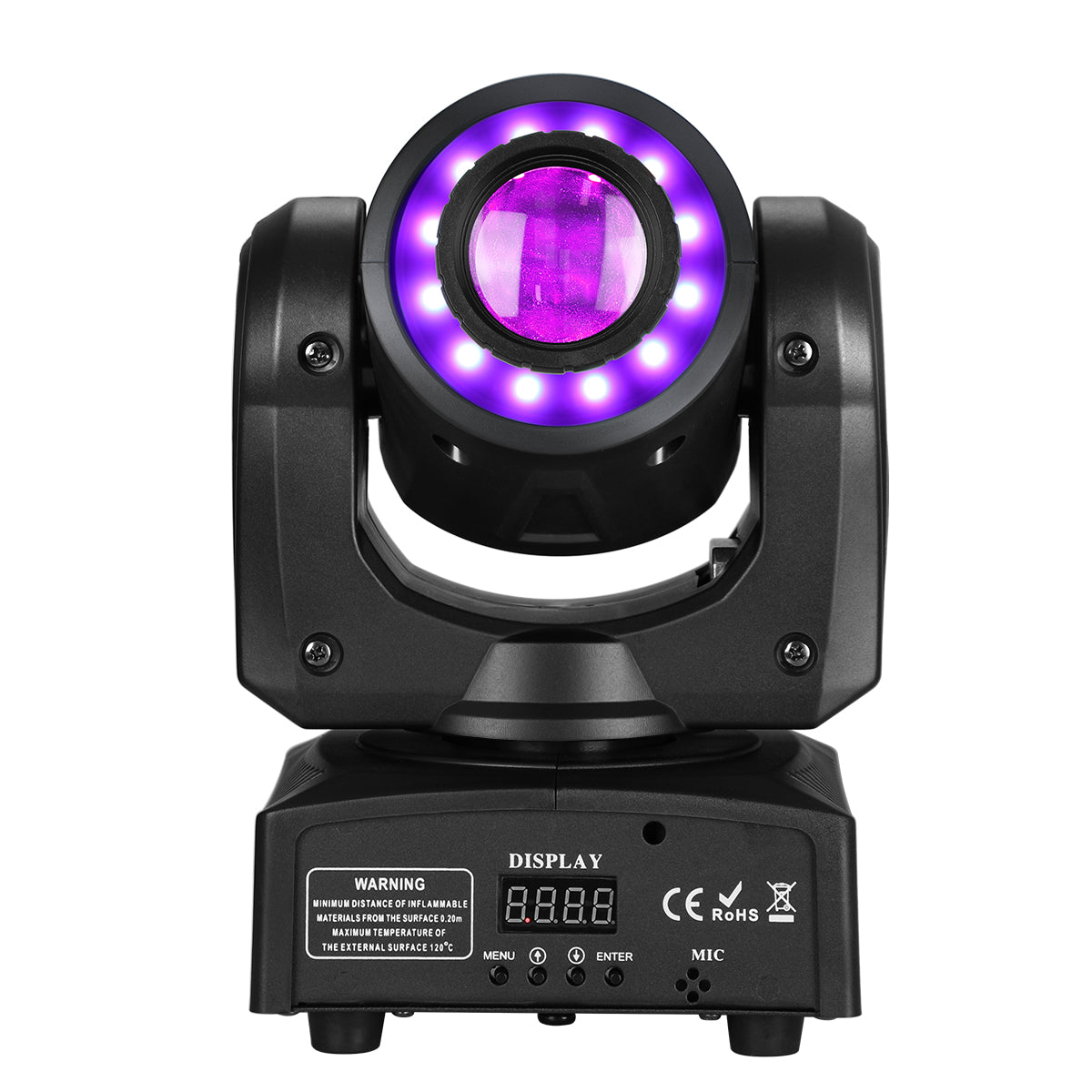 <tc>Betopper</tc> Projecteur à tête mobile LS35 30 W avec effet annulaire