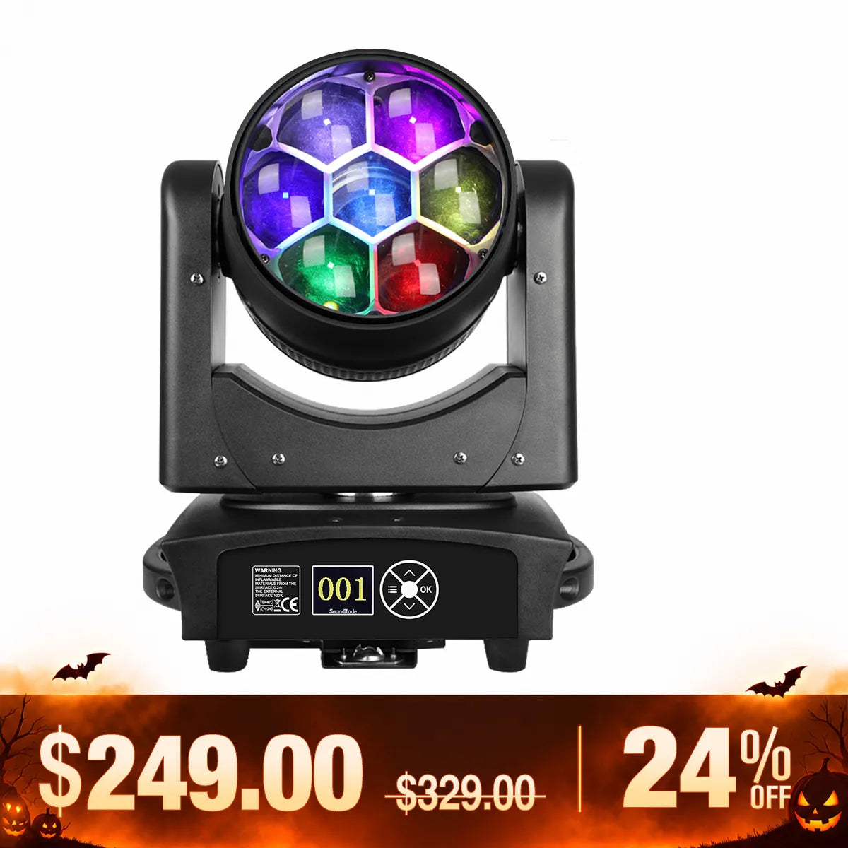 <tc>Betopper</tc> LM0740 7x40w Wash Moving Head Stage Light