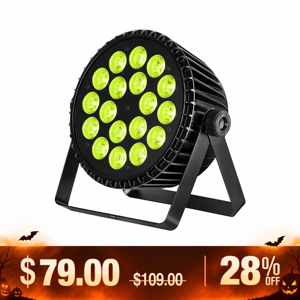 Betopper LPC1818 18×18W LED PAR Light