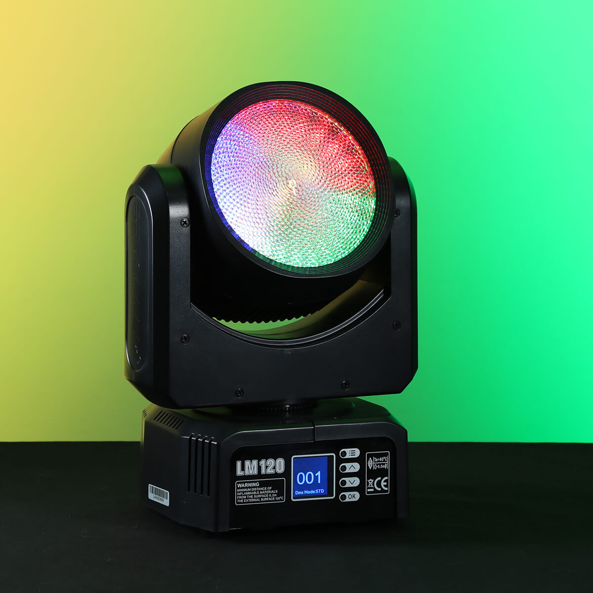 <tc>Betopper</tc> Projecteur DJ à tête mobile LM120 Demon's Eye 120 W